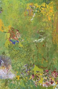 fatima_el-hajj_le_jardin_du_ranelagh_2013__acrylique_et_huile_sur_toile_110_x_72_cm