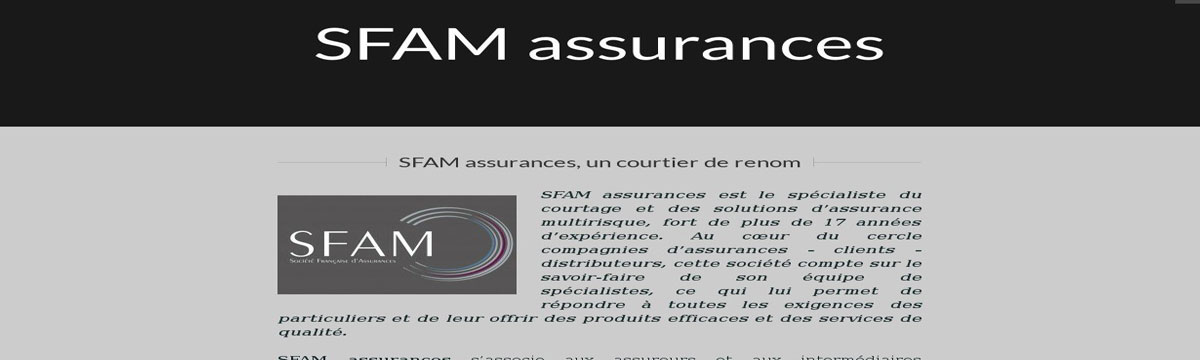 assurance SFAM