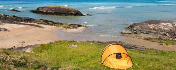 Camping en bord de mer