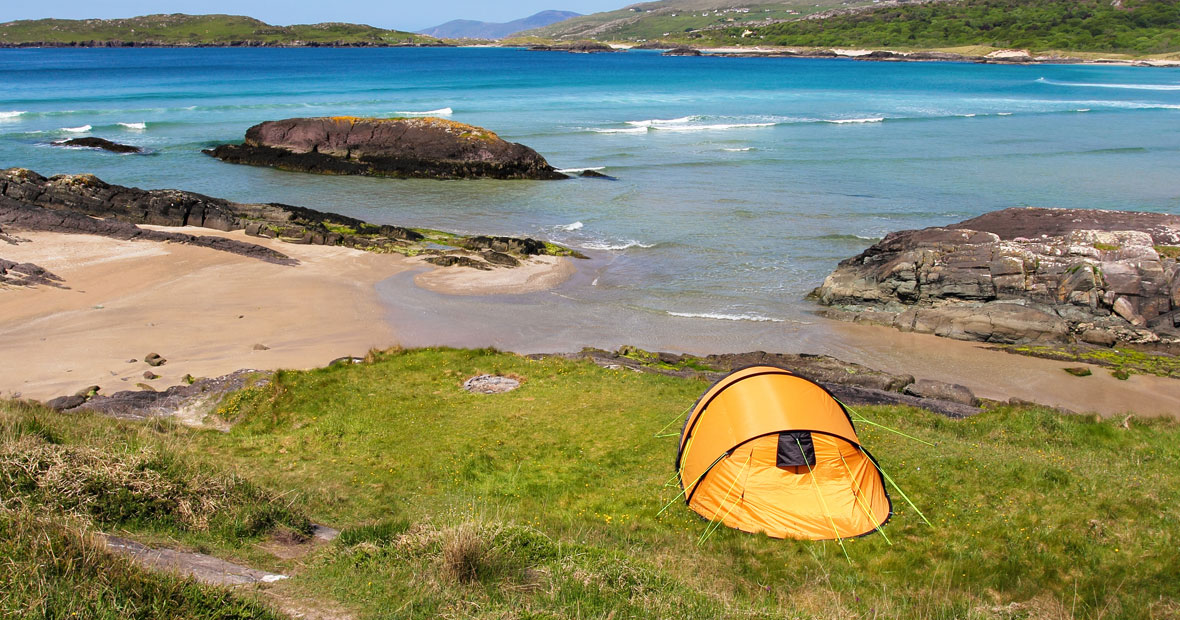 Camping en bord de mer